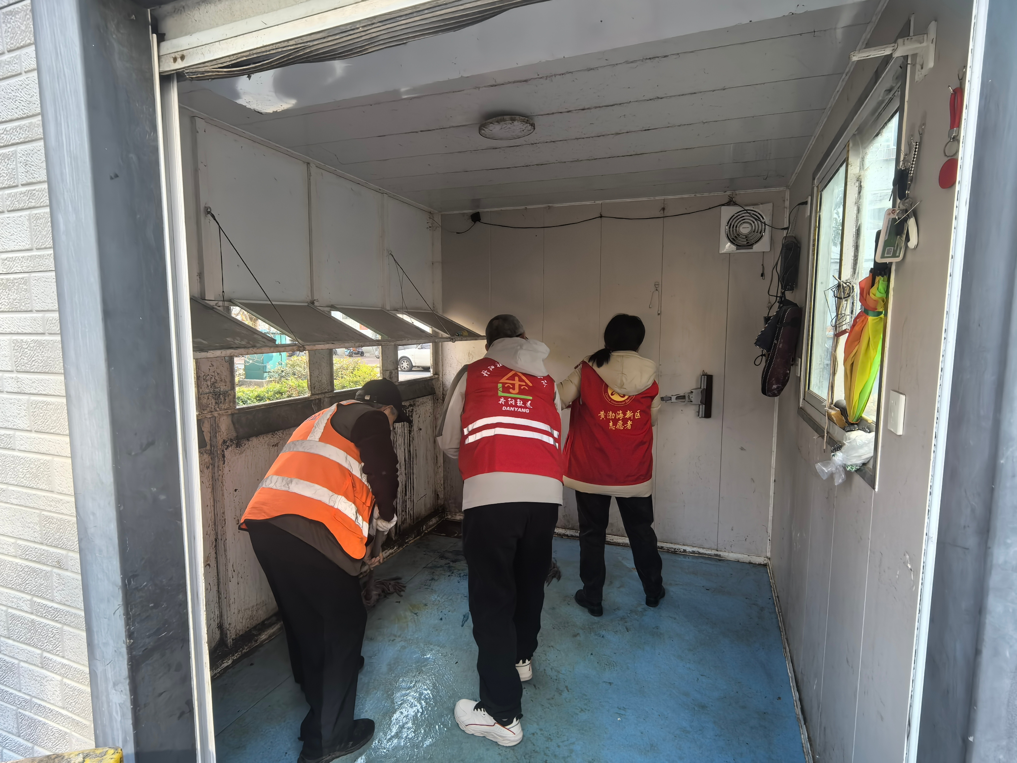 烟台黄渤海新区丹阳社区垃圾分类行动进行时